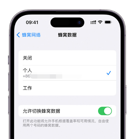 黄圃镇苹果维修服务分享如何在iPhone上使用双卡 